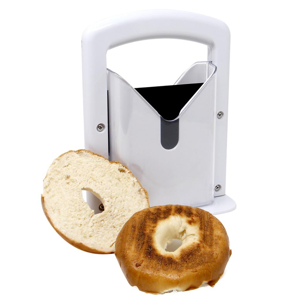 House Essential Dog Head Guillotine Bread & Bagel Slicer