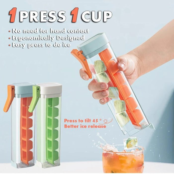 Household Ice Cube Maker press