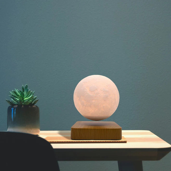 House Essential Magnetic Levitation Moon Desk Lamp