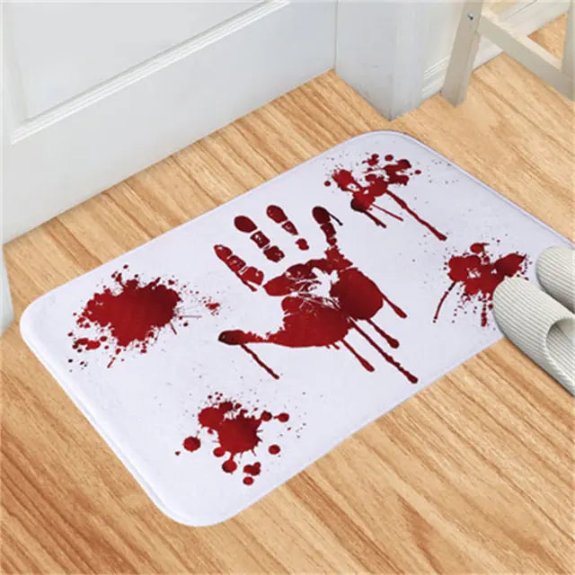 House Essential Halloween Bloody Door Mat